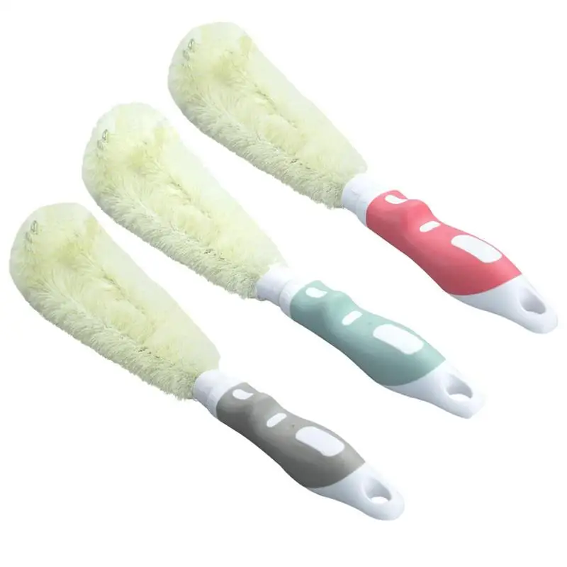 

Stretchable Cup Brush L Shape Stretchable Cup Cleaning Brush Hangable Fine Brush Head Cleaning Tool Effective Stain Removal For