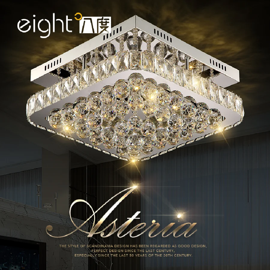 

Светодиодный современные потолочные светильники K9, хрустальные светильники, домашние светильники, освещение для гостиной, потолочные светильники для спальни