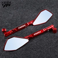 for yamaha xs250se xs250 se xs400 c d e se dohc xs650 xs650 se all years universal motorcycle cnc aluminum rearview side mirrors