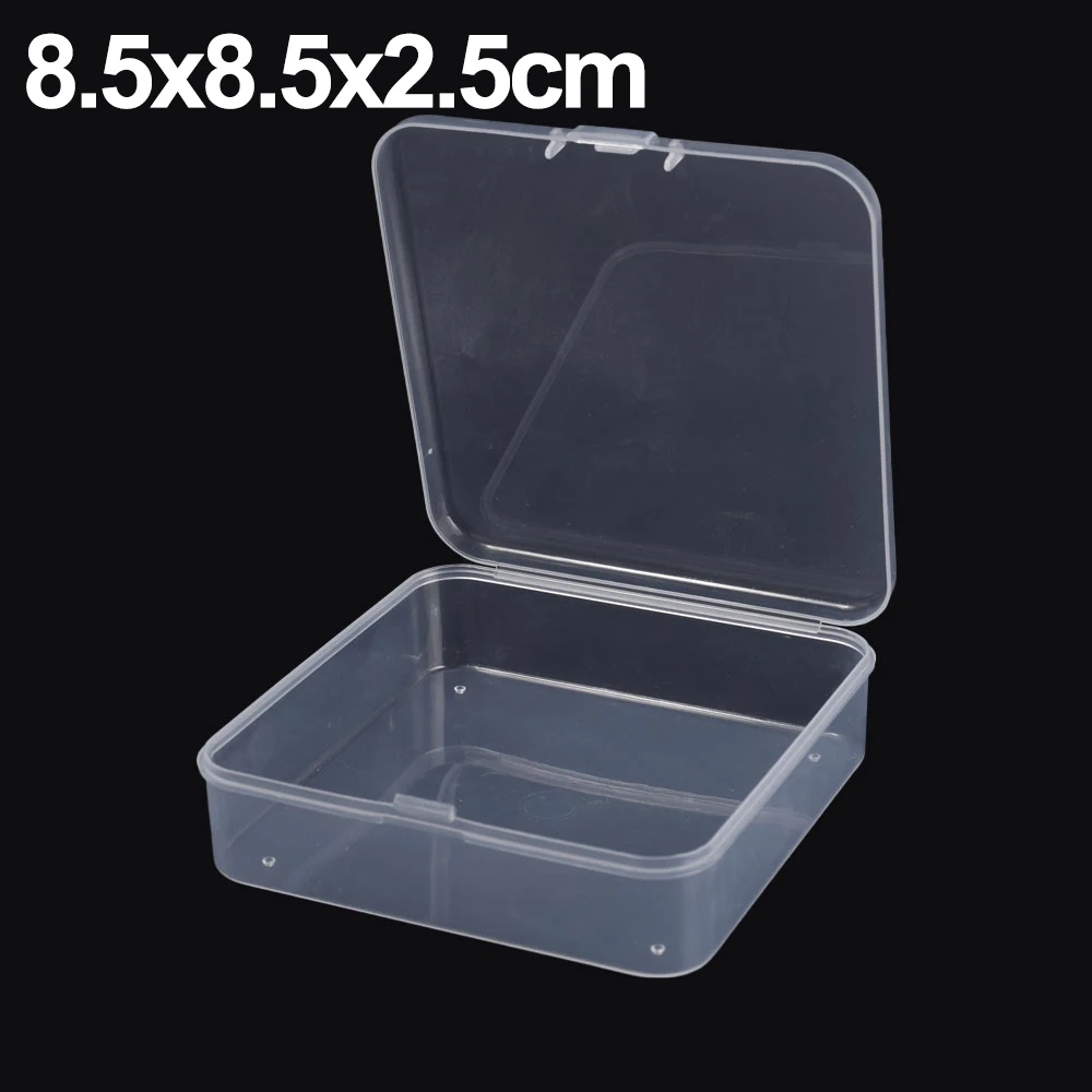 

Прозрачные пластиковые контейнеры для хранения бусин