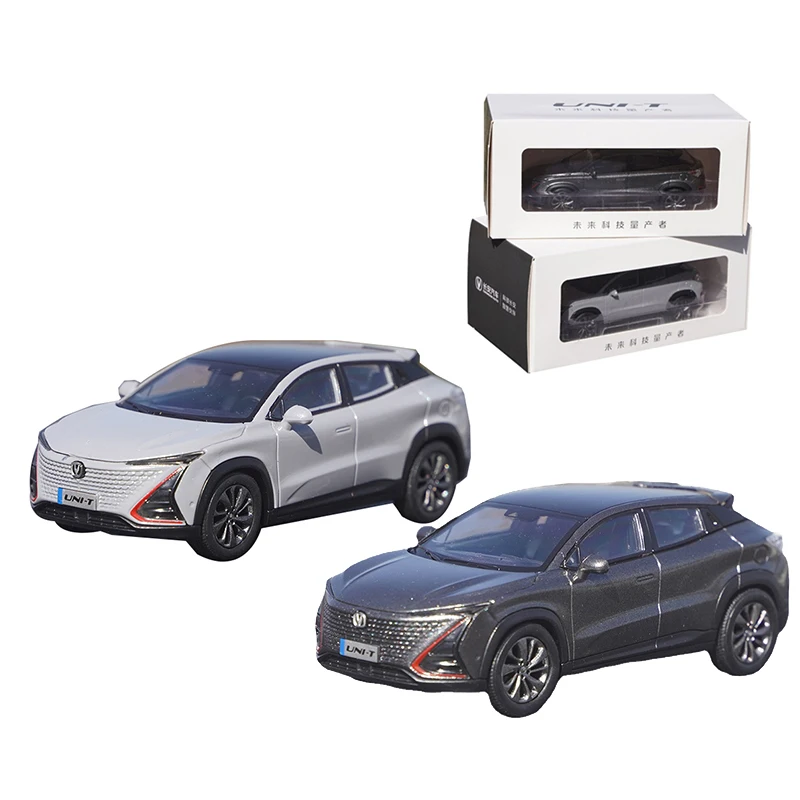 

Diecast 1/43 Scale Changan UNI-T Unit 2020 Alloy Model Cars Collection Static Display Ornament Gifts Toys for Boys Kids
