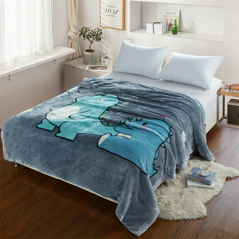 

Blanket thickened double-layer autumn and winter new blanket