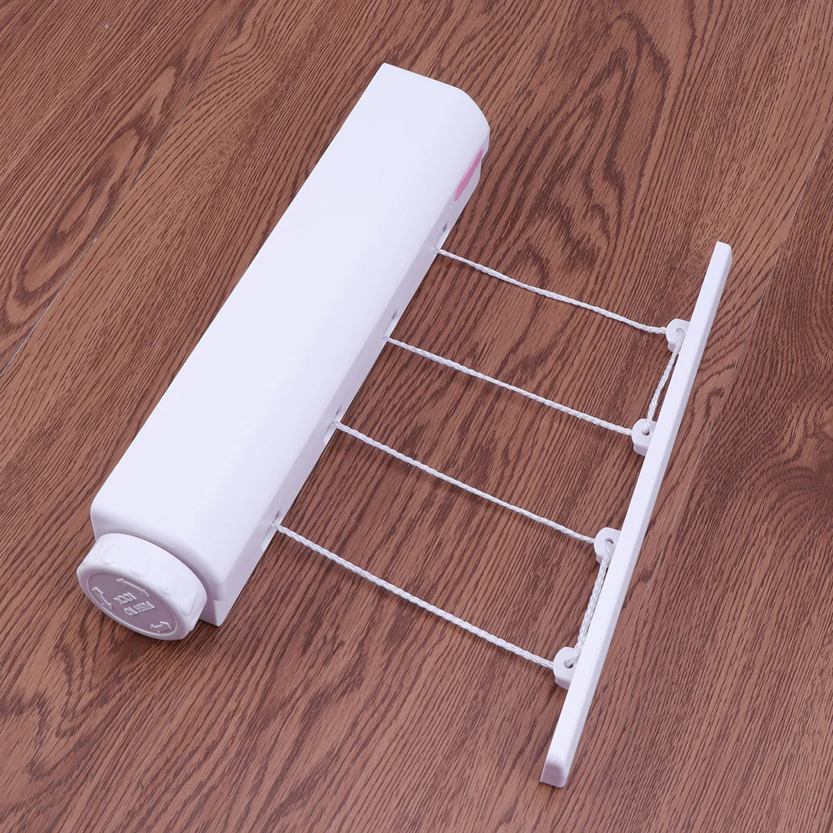 

1pc Retractable Clothesline Wall-mounted Adjustable Heavy Duty Clothes Laundry for Home Hotel