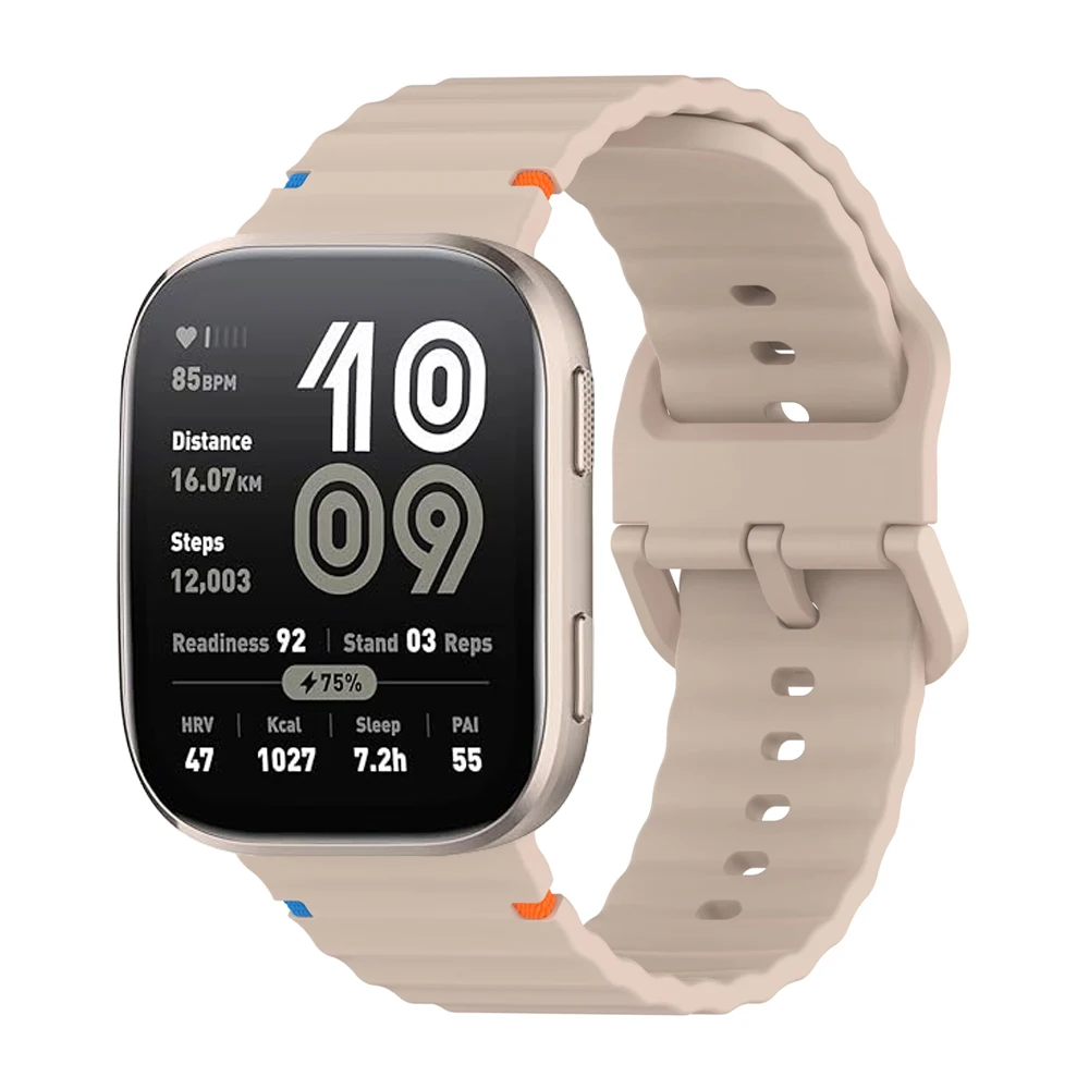 Фото Ремешок 20 мм 22 мм для Amazfit bip 6/bip 5/GTR 4 Pro/3/2/GTS 4 mini/3/2/балансирующий спортивный браслет для часов Correa amazfit active 2 Band №2