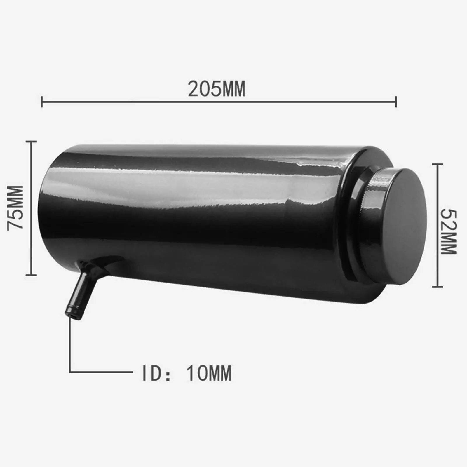 Комплект бака охлаждающей жидкости радиатора автомобиля прочная бутылка