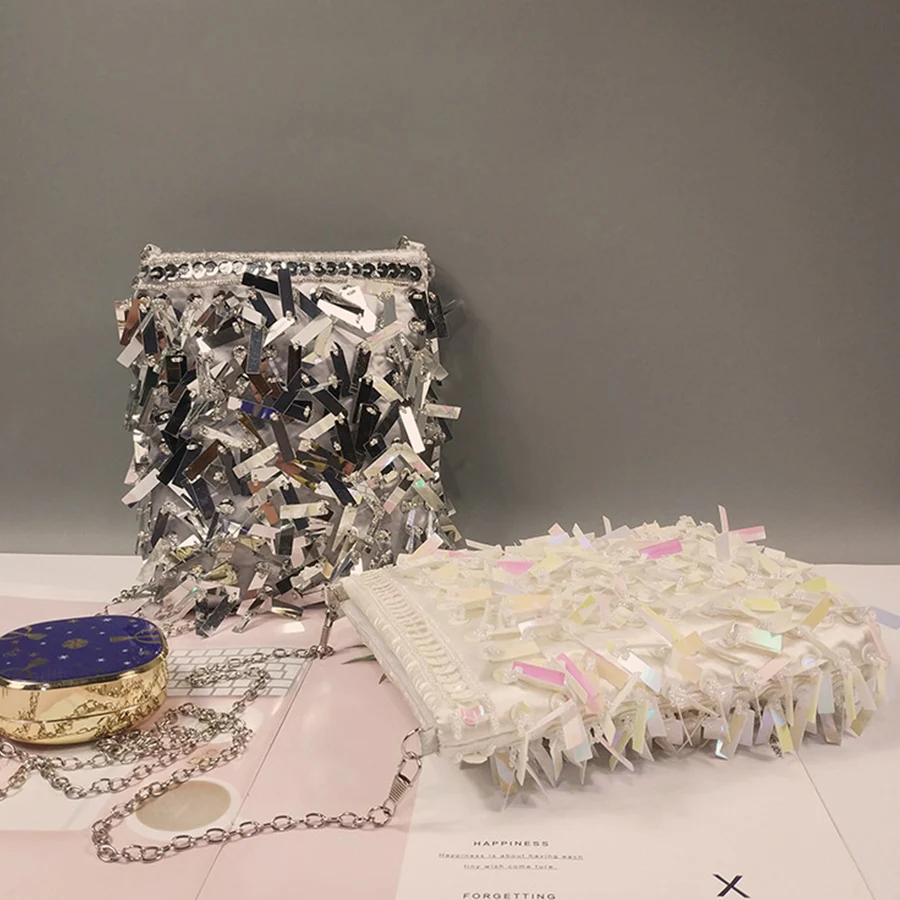 Сумка 2025 New Network Red Same Style Женская сумка для мобильного телефона с цепочками