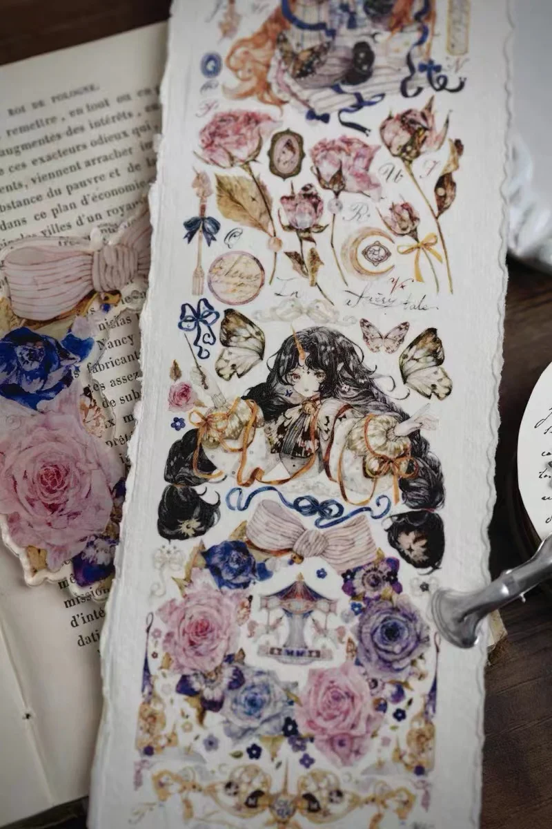 

Сказочный ночной Единорог Daydream Washi лента для домашних животных планировщик Сделай Сам план для создания карт декоративная наклейка