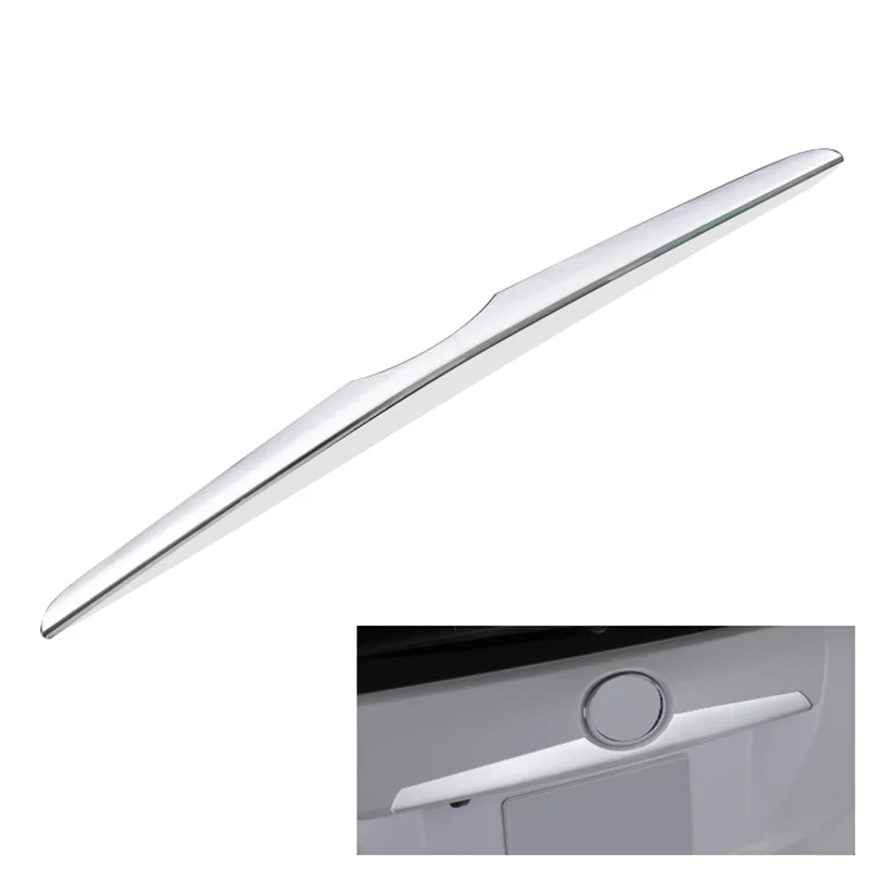 SUS304 автомобильная задняя накладка с логотипом аксессуары для Prius A ZVW40 крышка