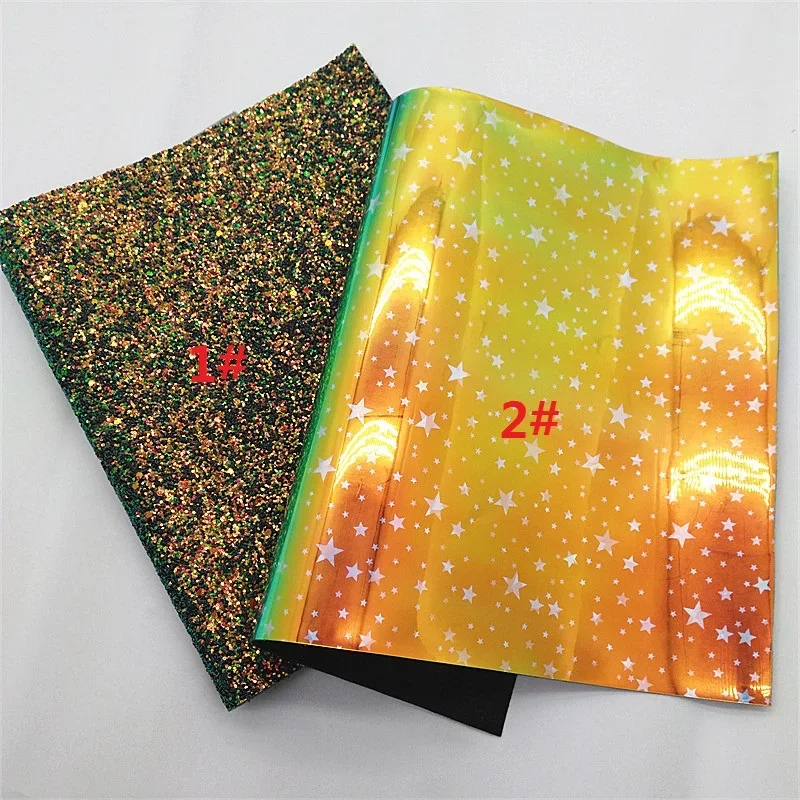 Зеленые блестящие листы Металлическая Змея искусственная страусика