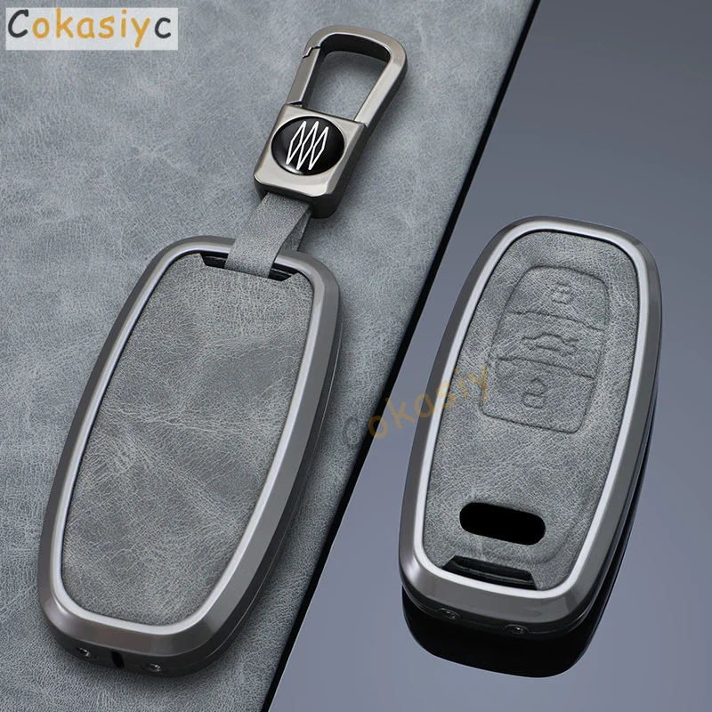 Чехол для автомобильного ключа из сплава чехол Audi A4 B9 A5 A6 8S 8W Q5 Q7 4M S4 S5 S7 TT TTS TFSI RS