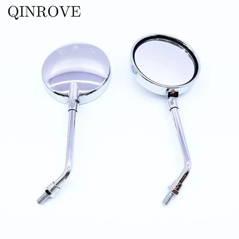 

Cafe Racer Motorcycle Rearview Mirrors 8/10MM ABS Mirror For Royal Enfield Himalayan Interceptor 650 Honda shadow VT600 750 1300