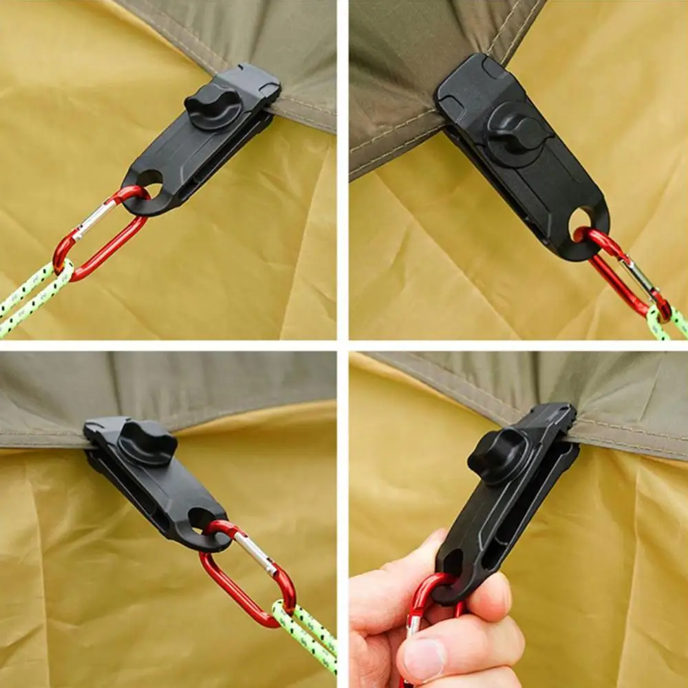 

Awning Clamp Adjustable Outdoor Tent Windproof Camping Canopy Tarpaulin Clip Awning Clamp
