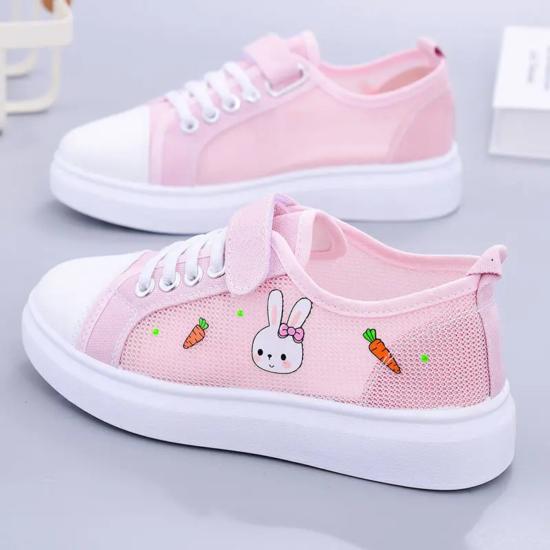 

Женские туфли на плоской подошве, новинка весенне-летнего сезона 2022, дышащие туфли на плоской подошве, Женская Нескользящая Повседневная Ст...