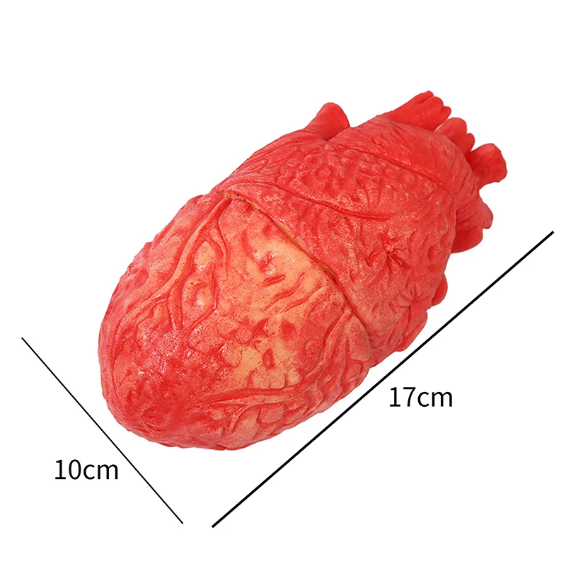 

Резиновая искусственная модель сердца для Хэллоуина