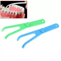 dental floss holder aid oral hygiene toothpicks holder interdental teeth cleaner for oral hygiene