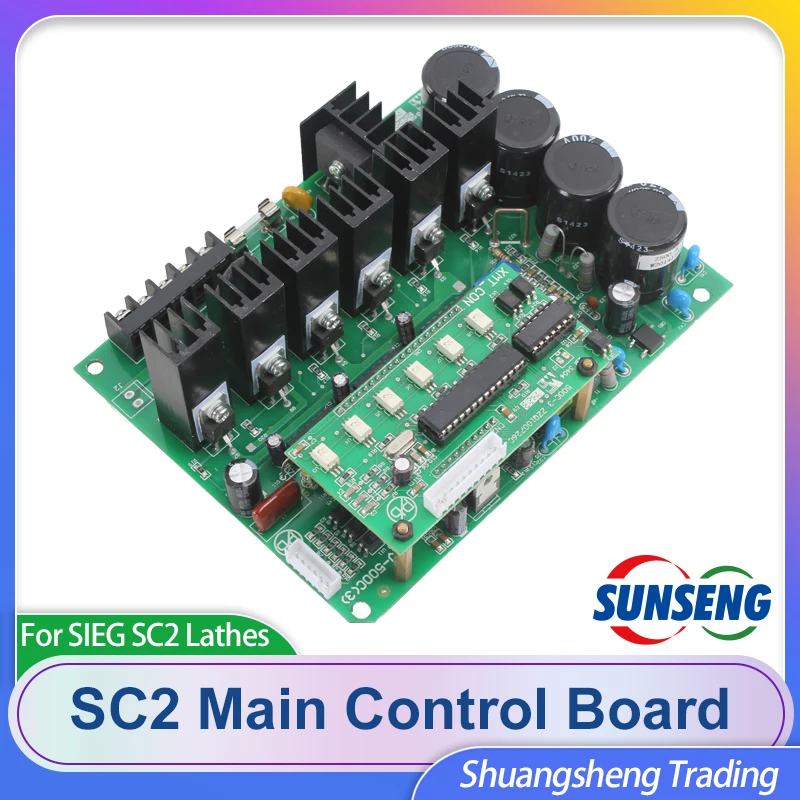 

Main Control Board Lathe power drive board used on SIEG SC2-112/SC3-112/SX2-142/SX2P-69/SU1-131/JET BD-X7
