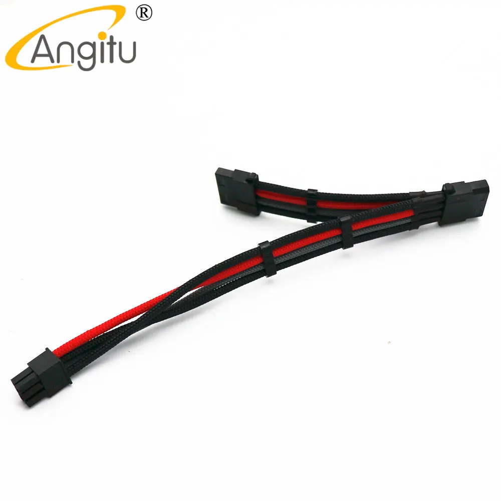 Angitu Премиум Seasonic/Corsair/CoolerMaster/Silverstone/Superflower/EVGA 24P CPU 8P GPU 6P Sata IDE модуль PSU кабель