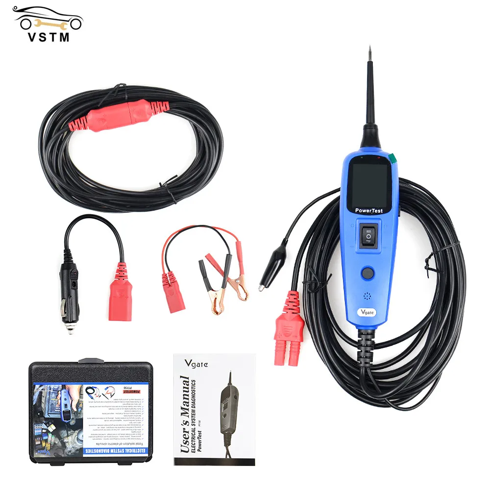 

OBDIIScanner 100% Original Vgate PT150 Electrical System Diagnostic Circuit Tester Tool Power Probe Tester PowerScan PT 150