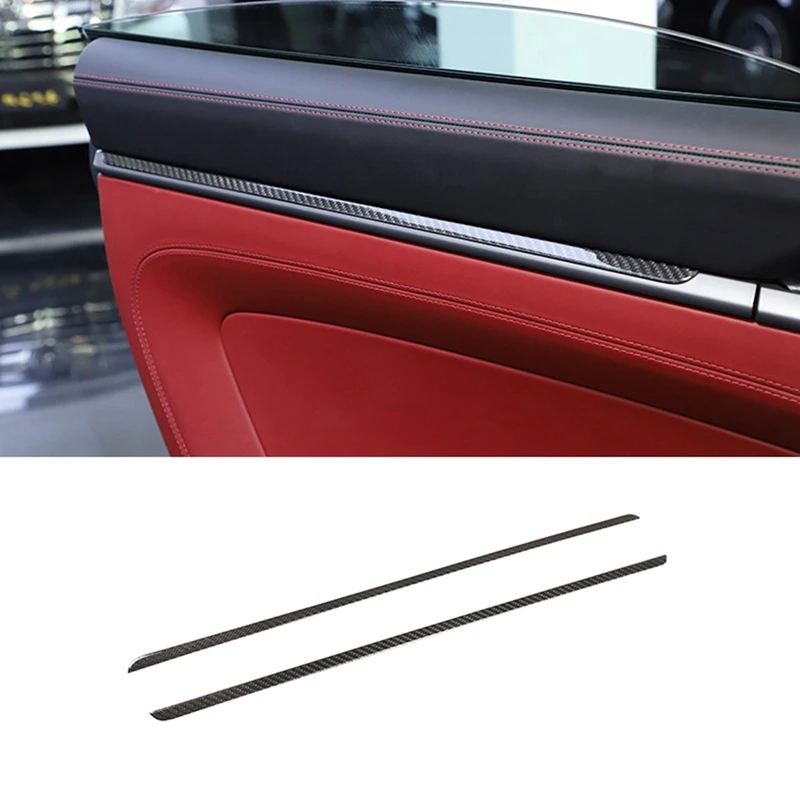 

Car Door Panel Sticker Strip Cover Trim Door Panel Sticker Decorative Interior Accessories For Porsche 911 2019 2020