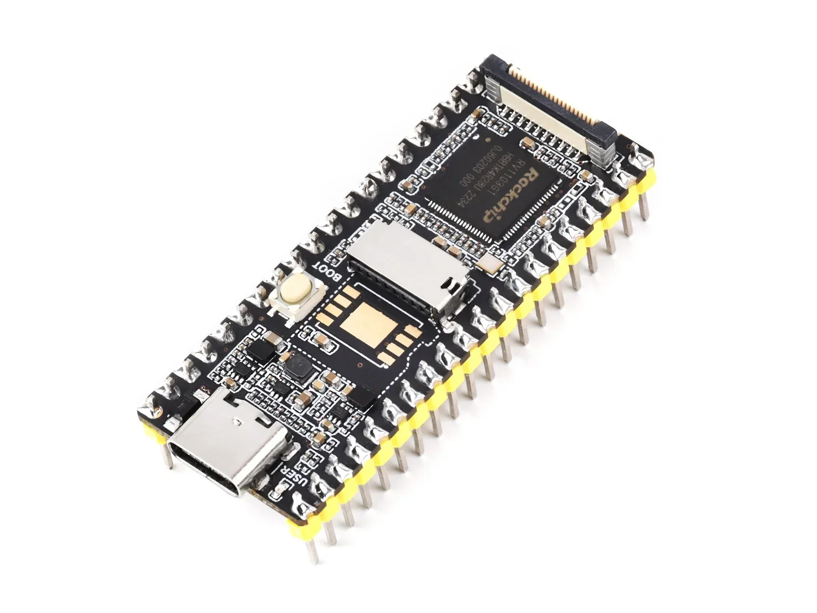 Фото LuckFox Pico / Pico Plus RV1103 Linux Микро-плата разработки, включает процессоры A-RM Cortex-A7/RISC-V MCU/NPU/ISP №2