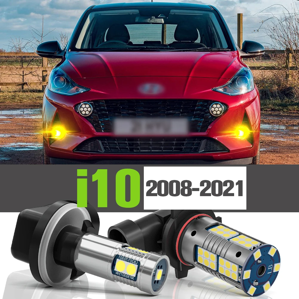 

2x LED Fog Light Accessories Lamp For Hyundai i10 2008-2021 2009 2010 2011 2012 2013 2019 2020