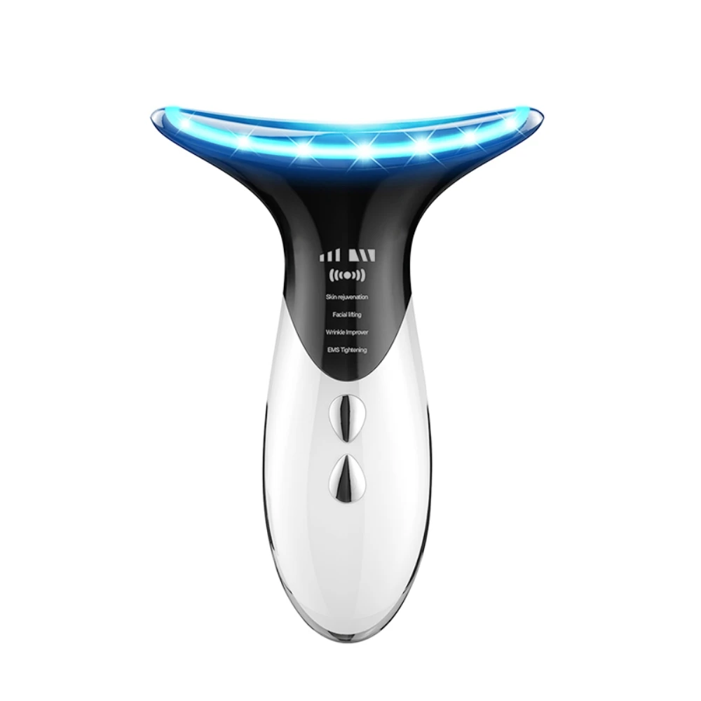 

Neck massage apparatus and Tighten Massager Electric Microcurrent Wrinkle Remover LED Photon Face Beauty Device for Woman