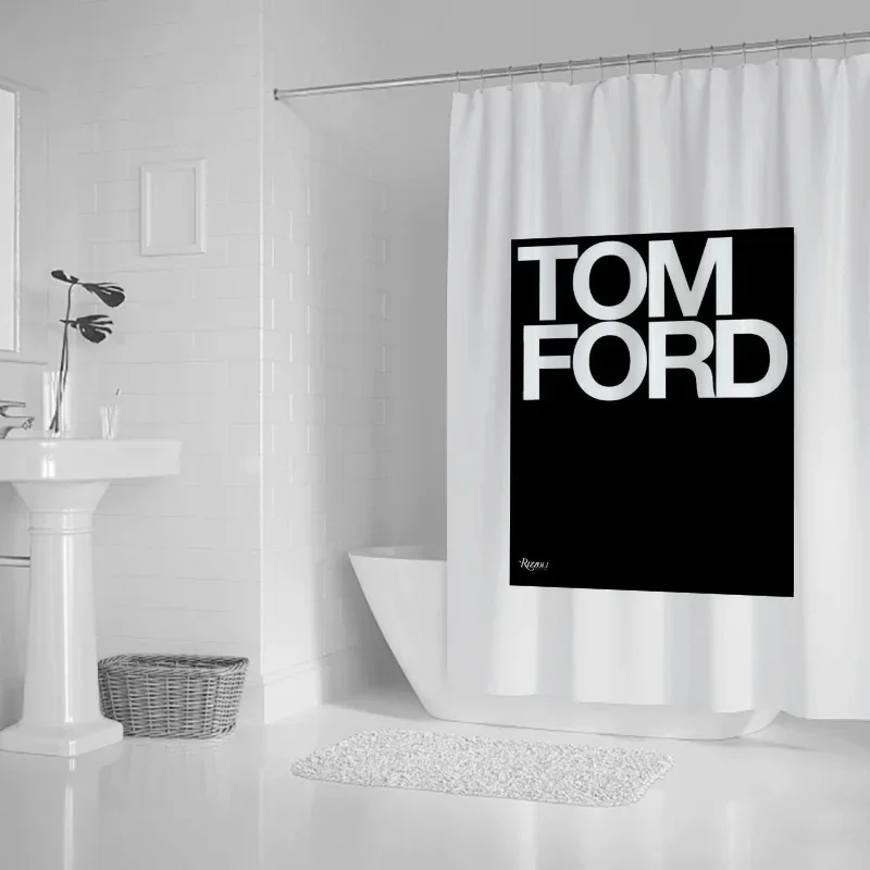 Водостойкая Занавеска Для Душа Tom-fords Из Нетканого Материала
