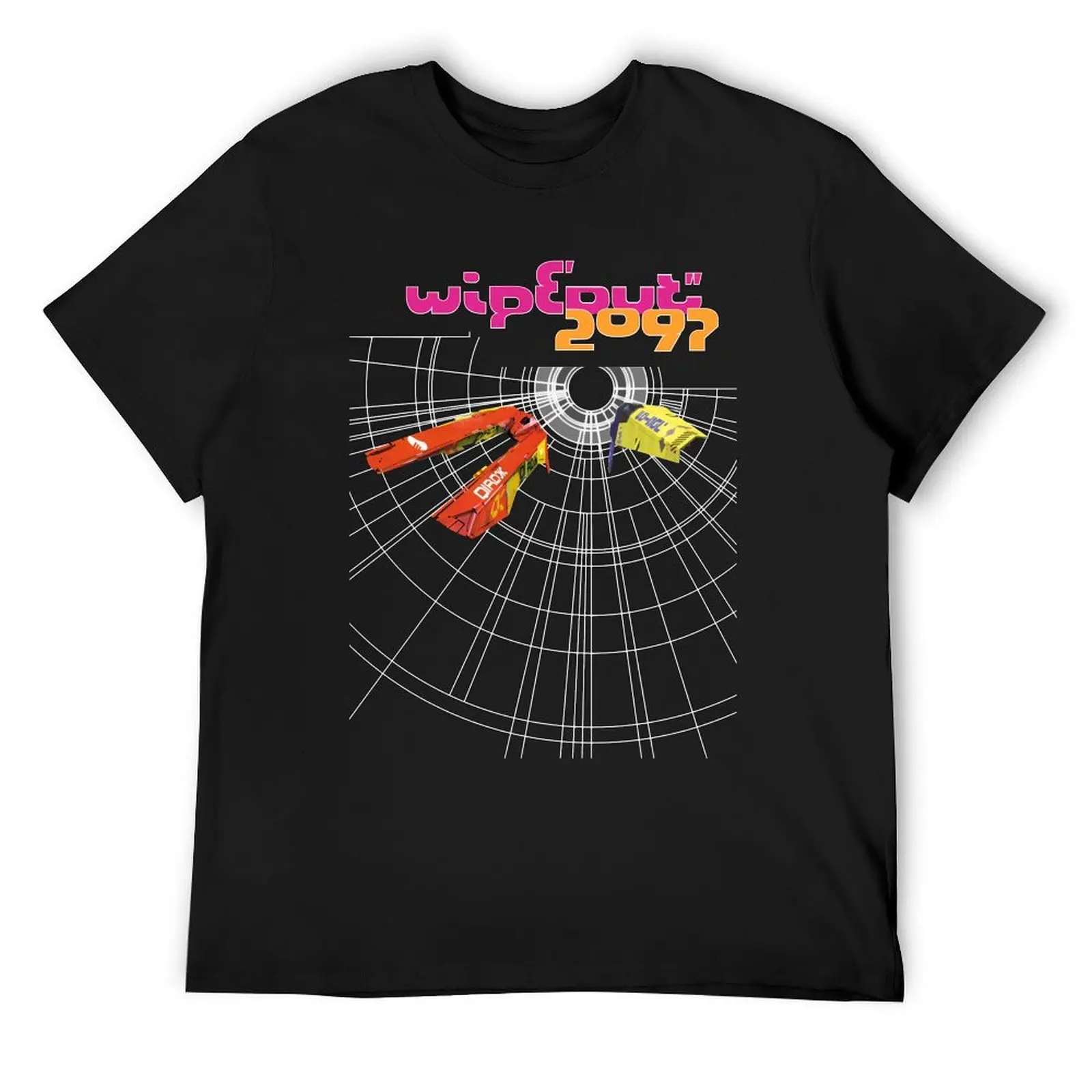 Wipeout 2097-футболка с изображением игрового чехла футболки рисунком рэпера