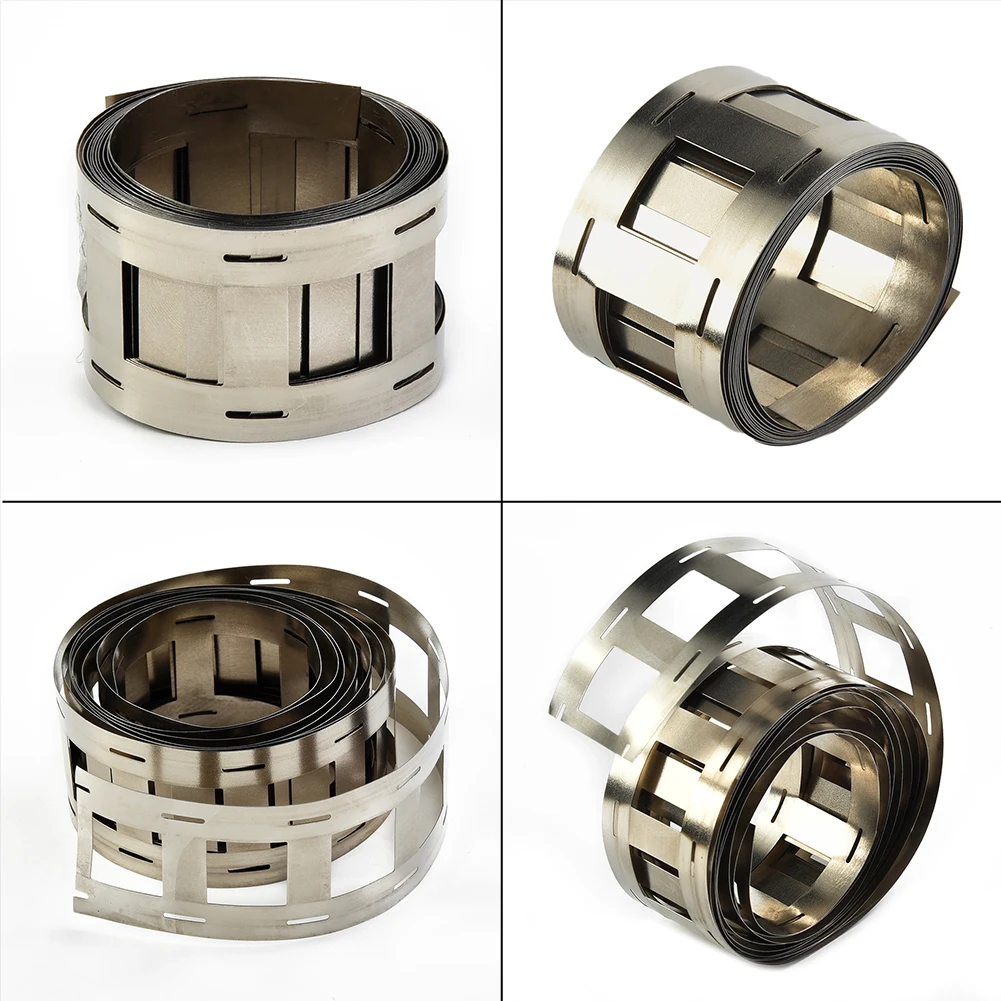 

New Nickel Plated Steel Strip Sheet Hot Sale Practical 0.15mm Nickel Tape Holder 1* 1M Durable For Nickel Belt