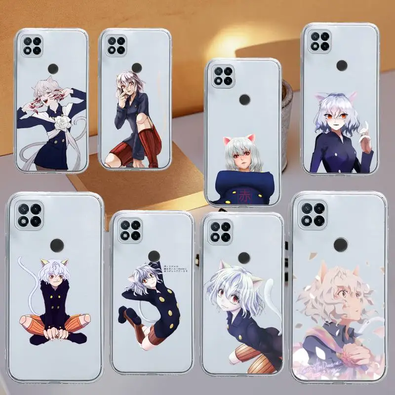 

Neferpitou Alluka hxh anime Phone Case Transparent for Xiaomi redmi note x f poco 10 11 9 7 8 3 i t s pro cover shell coque