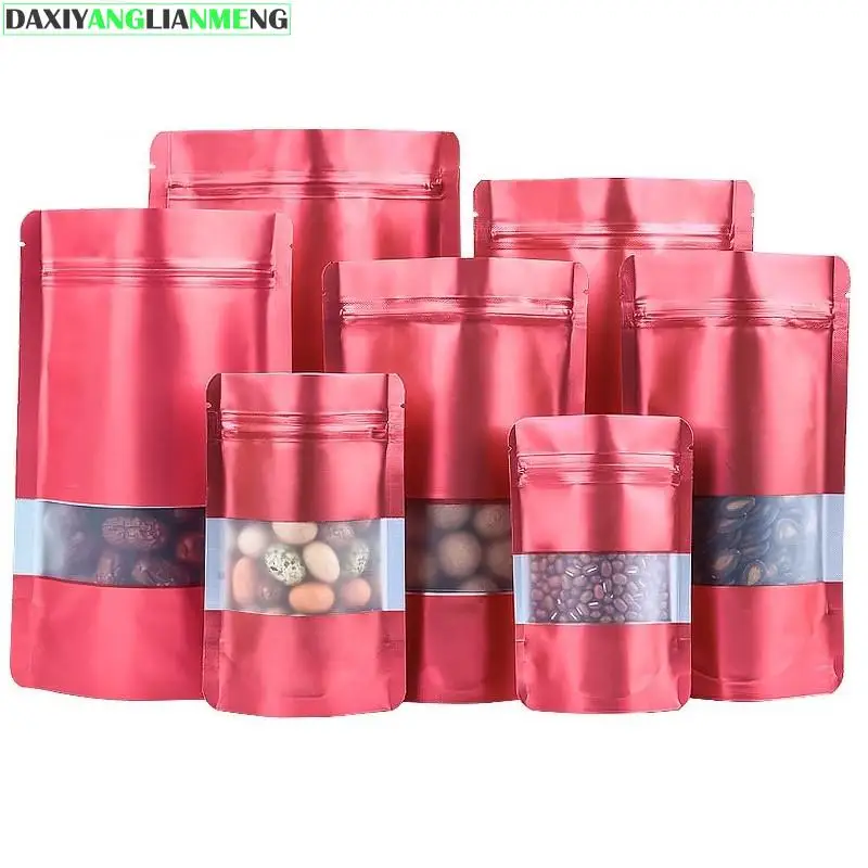 100 шт. мешочки из алюминиевой фольги с застежкой-молнией | Дом и сад