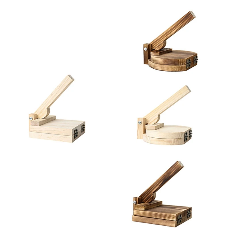 

Upgraded Dough Pressing Tool Dough Presser Wooden Dumpling Skin Dough Presser Household Baking Pastry Tool