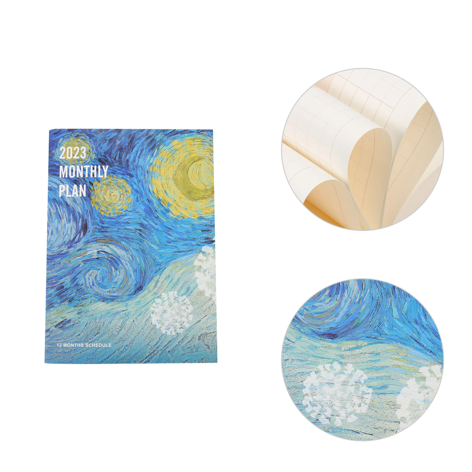 

Notepad Planner Daily Schedule Weekly Notebook Time Do Pad Dot Appointment Journal Monthly Writing A4 Office Supplies Planning