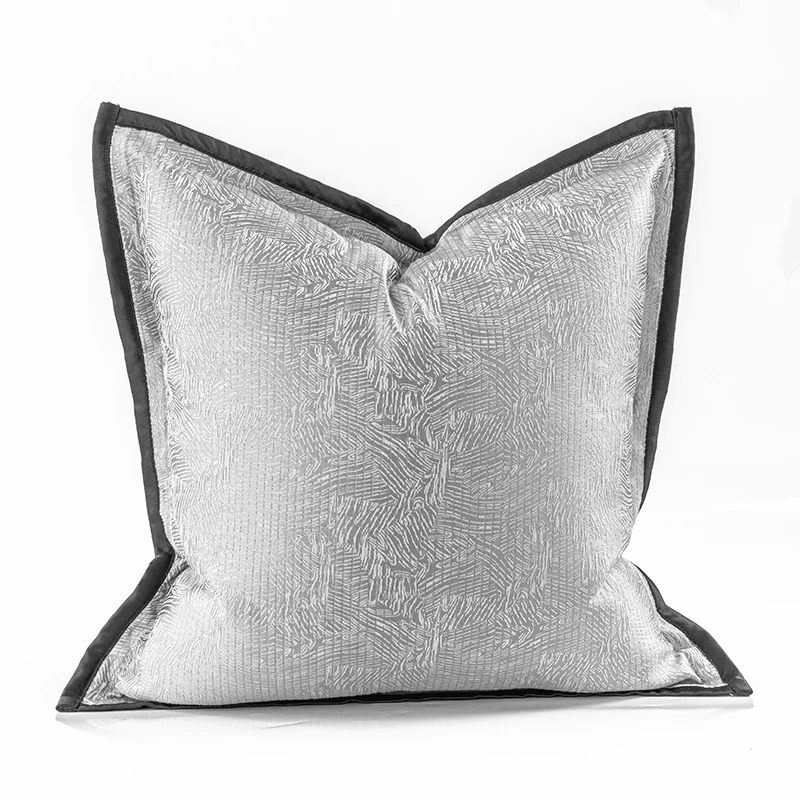 Farmhouse Decorative Throw Pillow Covers Trimmed Edge Luxury