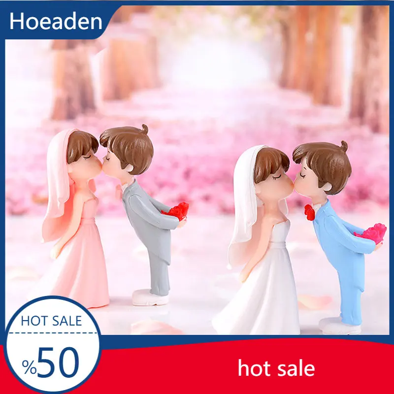 

Миниатюрные милые фигурки, свадебный подарок для влюбленных пар, миниатюрный ландшафт, бонсай, украшения для кукольного домика