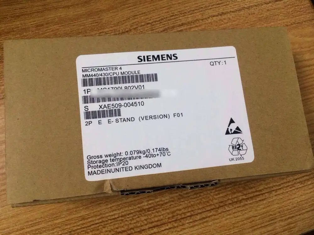 

Новая плата ввода-вывода серии Siemens MM, IO MC1790L811F02 A5E03410206