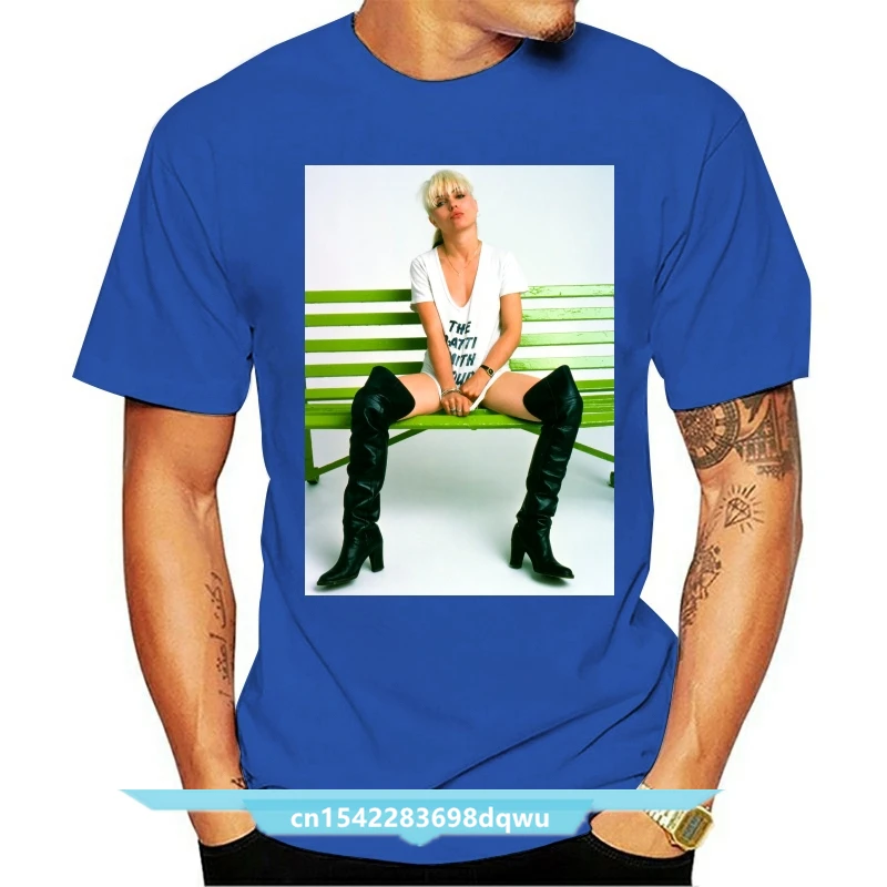 

Debbie Harry Blondie White T-shirt Sizes Available S-3XL Men T Shirt