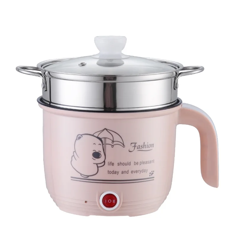 220V Mini Rice Cooker Electric Cooking Machine Single Double Layer Available Hot Pot Multi 1.8L |