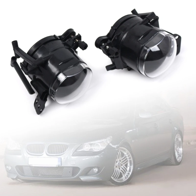 X6HF передний бампер Mtech замена корпуса противотуманных фар прозрачный для E60 E90 E63