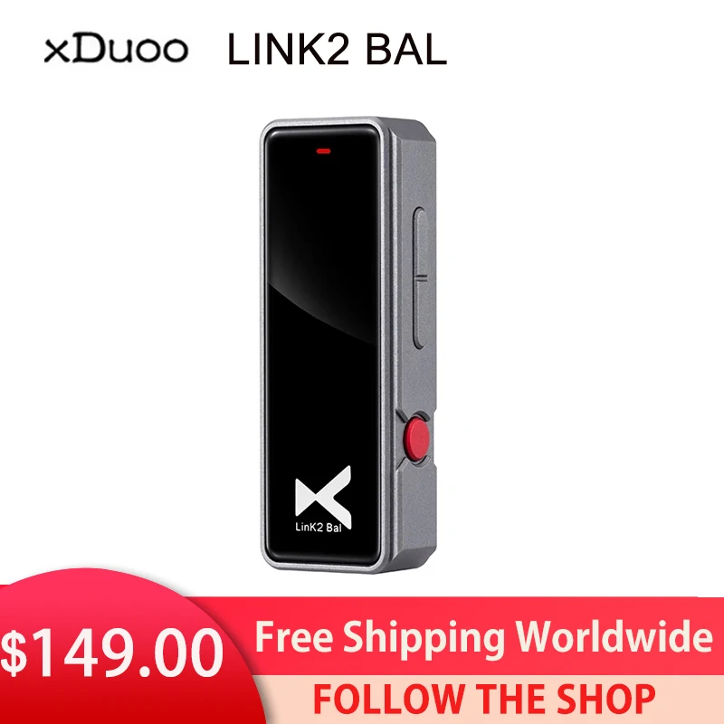 

XDUOO LINK2 BAL USB DAC & amp для наушников 270 мВт выходная мощность Type-C до 4,4 мм 3,5 мм выход CS43131 * 2 DSD256 портативный декодирующий усилитель