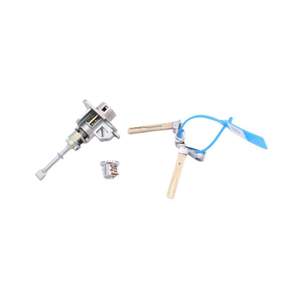 

Car Door Lock Cylinder 2 Keys & Rotor-Glove Box Set Fit for Hyundai