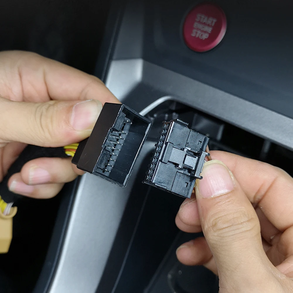 Отключить кабель автоматическая кнопка запуска и остановки для Audi A4 B9 A5 A3 8V Q5 FY Q3 F3