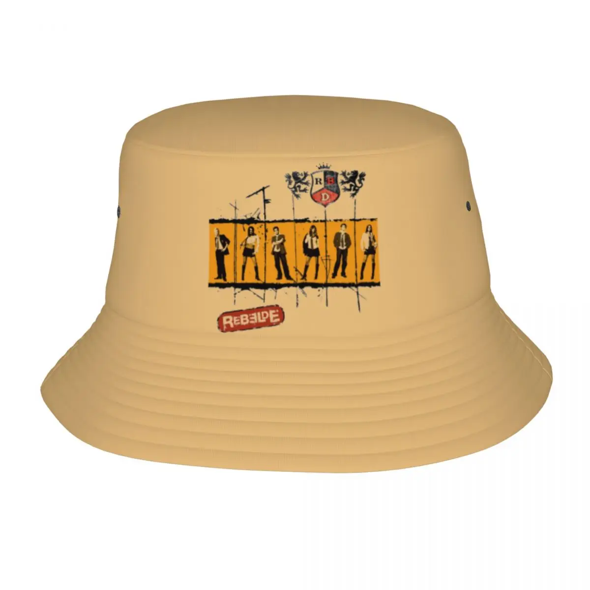 

Уникальный дизайн Rebel Tv мужская шляпа-Панама Женская легкая уличная рыболовная шляпа Rbd Весенняя головной убор для пикника