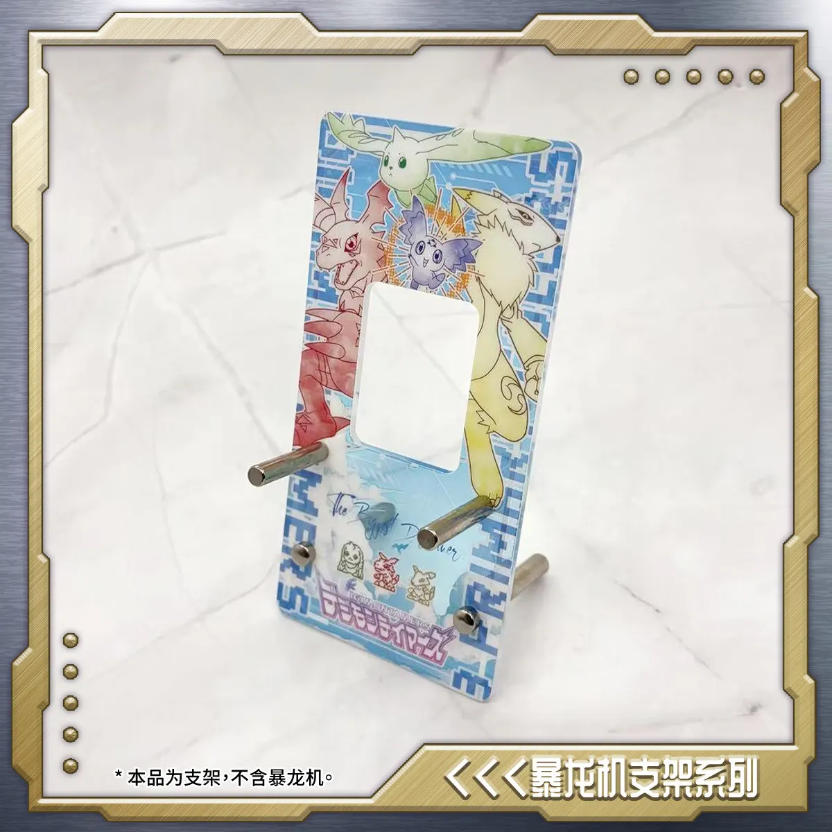 Фото Подставка Digimon D Ark Digivice Stand Digital Ark, акриловый настольный держатель-дисплей, декоративное украшение для коллекционеров цифровых монстров №3