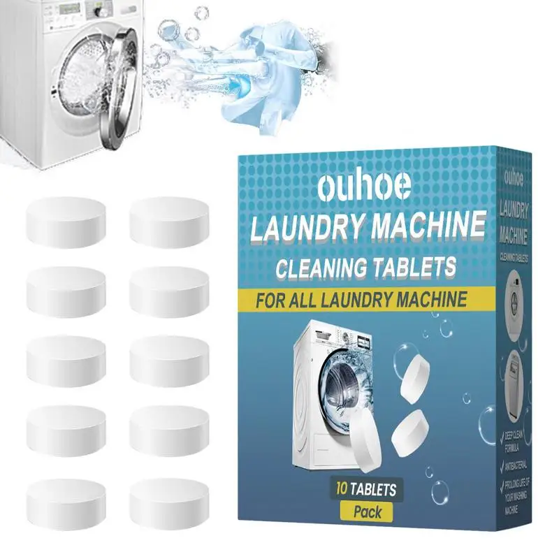 

Cleaner For Washing Machine Washing Machine Cleaning Tablets Cleaning Tablets Deep Cleaning Instant Clean Eliminate Odor For