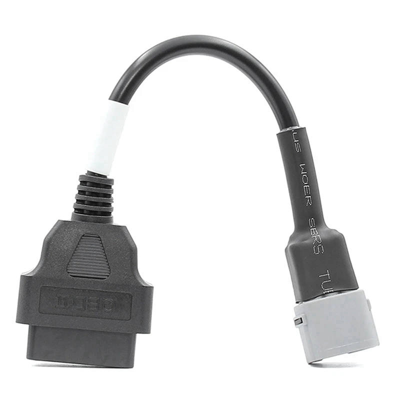 Кабель диагностический OBD 2 шт. для Suzuki 6Pin к OBD2 16-контактный адаптер с Ducati 4Pin