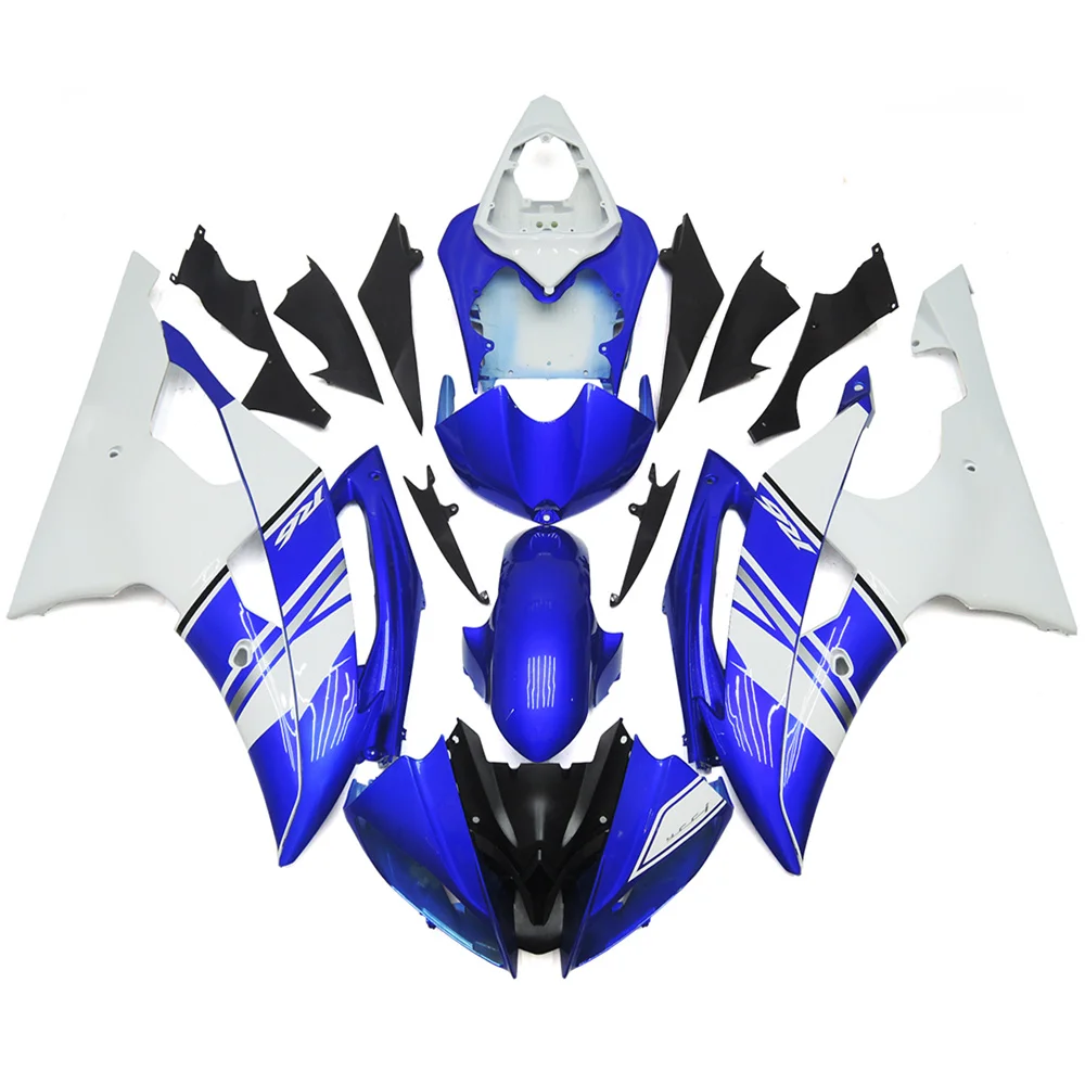 

New ABS Plastics Whole Motorcycle Fairings Kits For Yamaha YZF-R6 YZF 600 R6 2008-2013 2014 2015 2016 Injection Full Bodywork