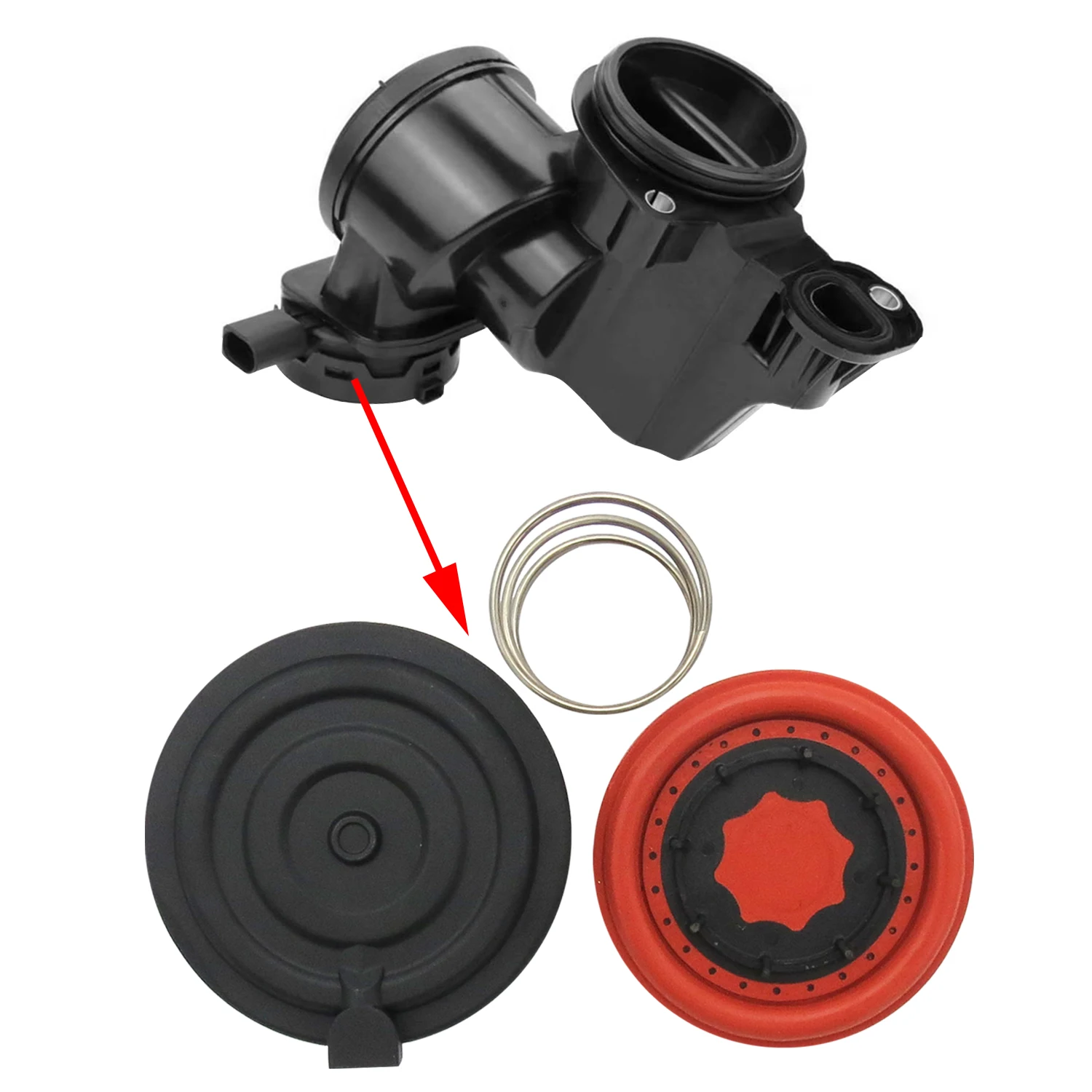 

PCV клапан мембранное уплотнение воздушного масла для VAG Audi Seat Skoda VW 1.4L двигатель 036103464AH 036103464AK 036103464AD аксессуары