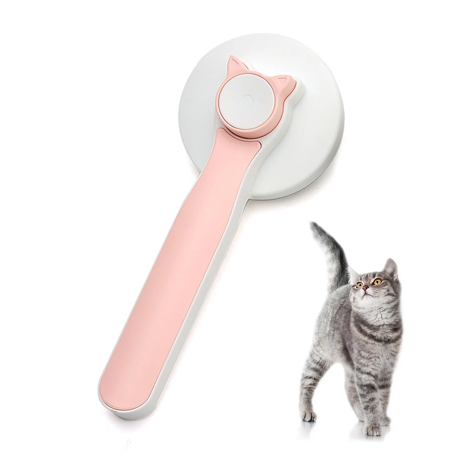 

Расческа для груминга кошек, расческа для длинных или коротких шерстяных кошек, товары для ухода за питомцами, для котят, щенков, массажа и у...