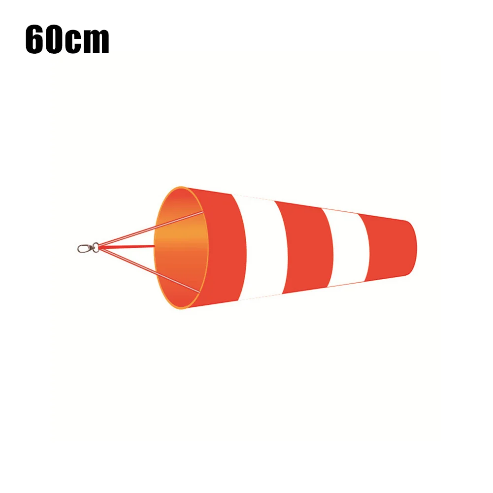 

40/60/100cm Reflective Windsock Outdoor Scratchproof Windproof Fluorescent Reflective Wind Sock Weathervane Detecting Direction